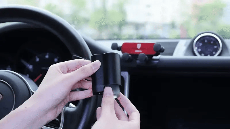 TANMASHI - Smart Car Aroma Diffuser ( WITH  FREE 3 AROMA OILS BOTAL )