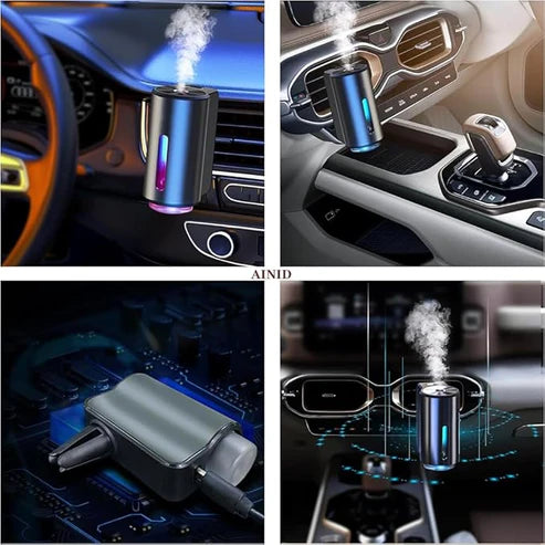 TANMASHI - Smart Car Aroma Diffuser ( WITH  FREE 3 AROMA OILS BOTAL )