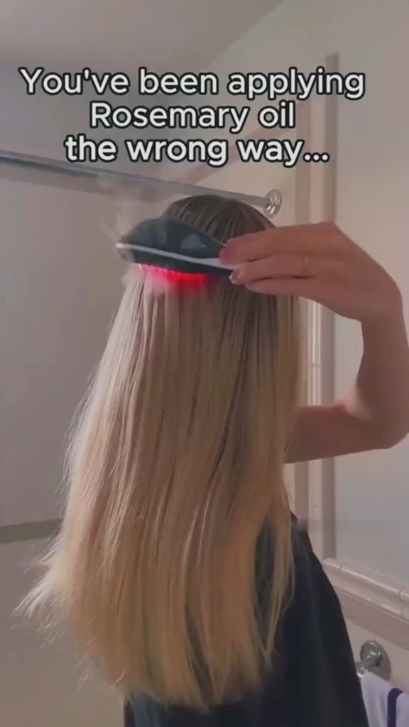 Load video: Hair-Increasing Instrument Hair-Growth Comb, Infrared Massage Health Comb